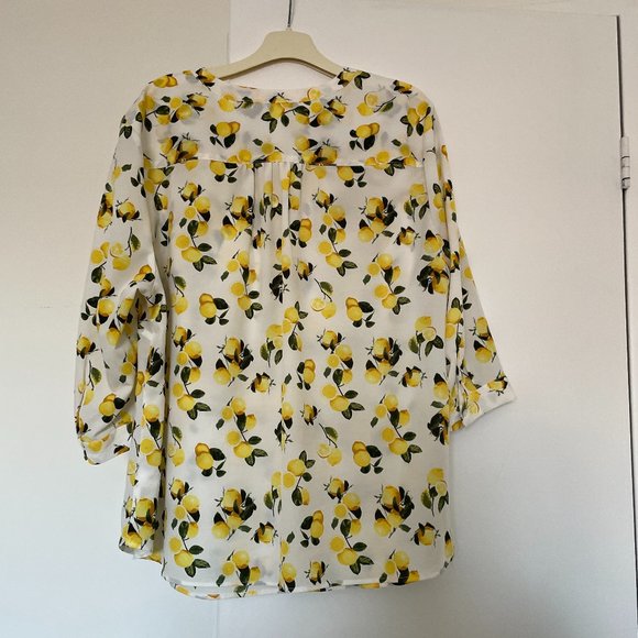 Lemon motif Blouse - Picture 5 of 5